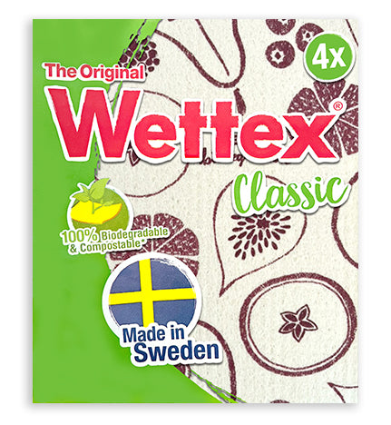 Wettex The Original White Swedish Dishcloth 4-Pack