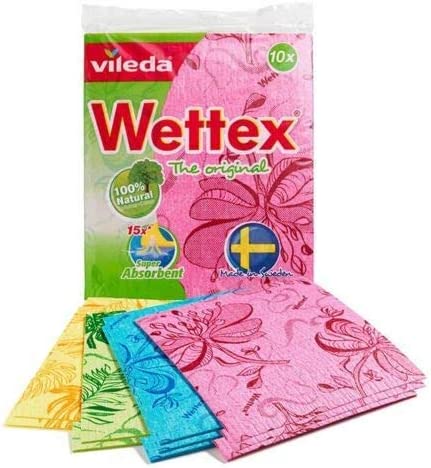 Wettex The Original Swedish Dishcloth 10-Pack